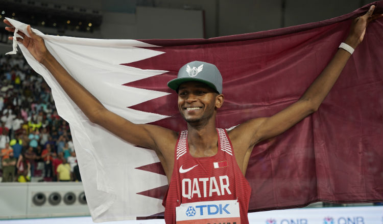 Mutaz Essah Barshim Foto AP