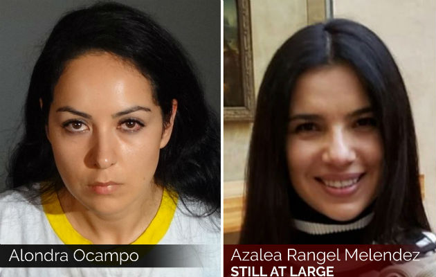 Líder de iglesia Luz del Mundo preso sufrió complot cibernético, dice defensa Alondra Ocampo (izq.) y Azalea Rangel Melendez (der). Foto:AP.