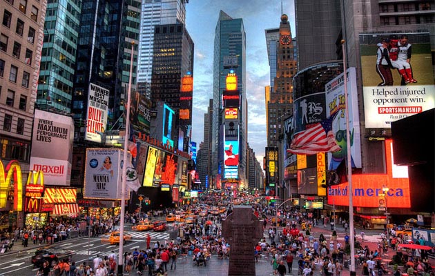 Times Square de Nueva York. Foto/Commons por Terabass