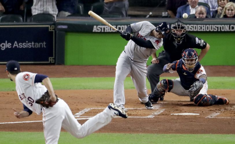Rafael Devers pegó cuadrangular. Foto AP Rafael Devers pegó cuadrangular. Foto AP