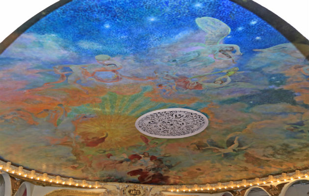 Belleza artística Obra de arte del maestro Roberto Lewis. Foto: Cortesía Inac.