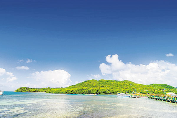 Isla de San Andrés, en Colombia.