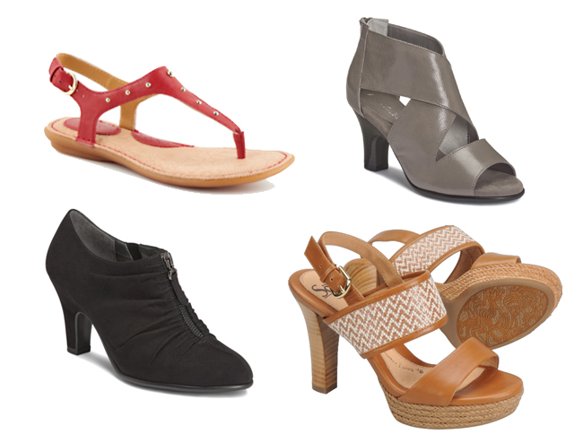 Zapatos de marca Aerosole y Sofft