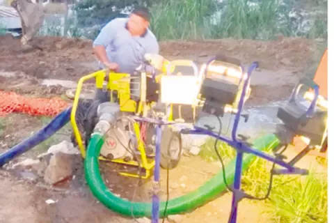 Rotura provoca que la capital se quedara sin agua