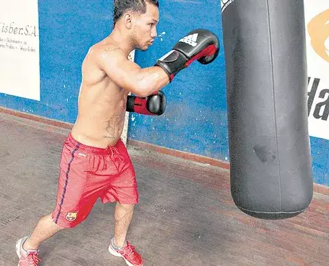 Entrenamientos en el tagadá 