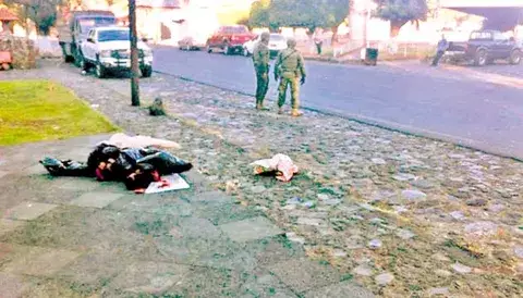 Presuntos narcos degüellan a 4 personas en  Michoacán