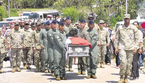 Capitán Santos recibe honores durante actos fúnebres en Chiriquí 