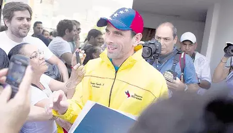 Capriles acusa al Gobierno de continuar con las protestas 