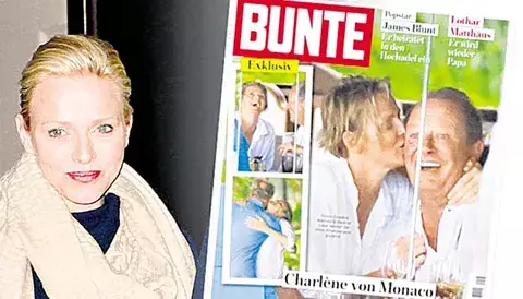 Charlene se divirtió en grande con hombre 