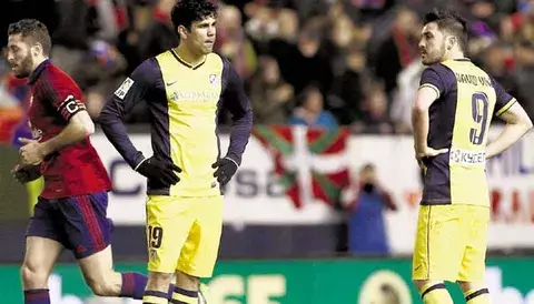 Atlético se complica con el Osasuna antes de medirse al Real Madrid el domingo 