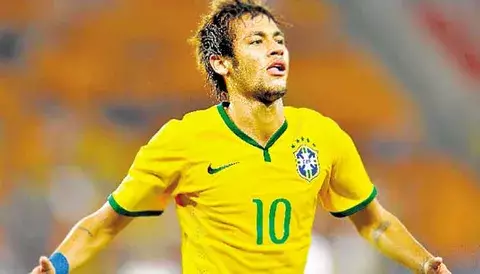 Neymar se luce en la goleada ante Sudáfrica 