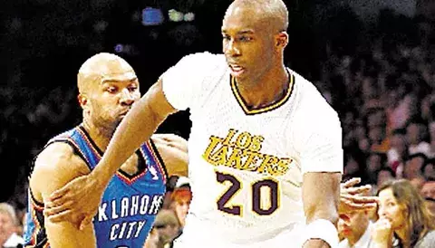 Los Lakers dieron la gran sorpresa  
