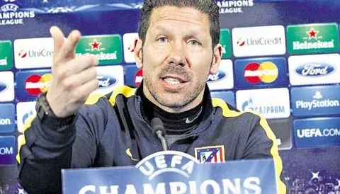 Simeone no se confía 