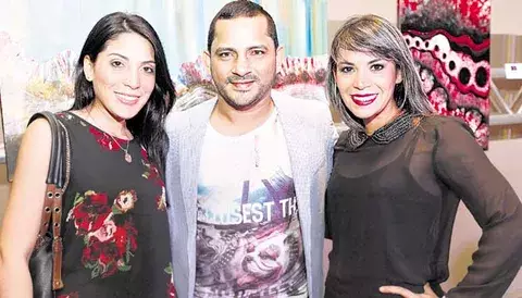  Coctel inaugural de muestra pictórica  