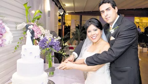 Romántica boda Arango-Yee