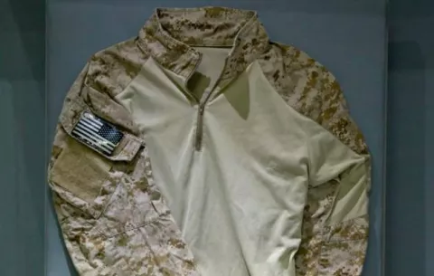 Museo del 11S exhibe camiseta de uno de los soldados que mataron a Bin Laden