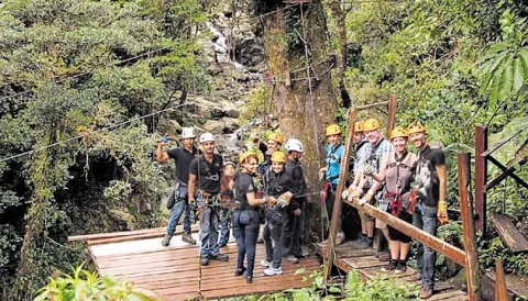 Aventuras a 1,600 metros sobre el nivel del mar