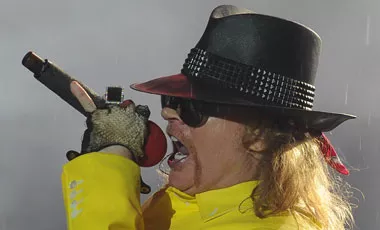 Axl Rose, el cantante con mayor rango vocal