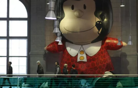 Muestra celebra medio siglo de Mafalda 