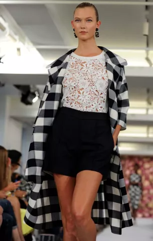 Oscar de la Renta en plena primavera, Semana de Moda en Nueva York