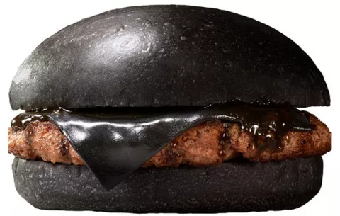 La hamburguesa negra de Burger King