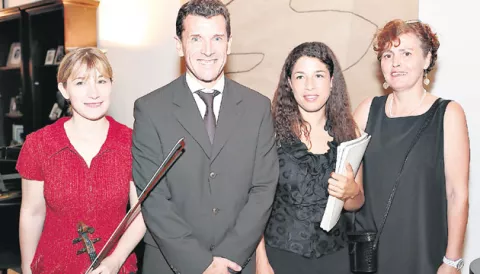 Concierto en la residencia de Francia