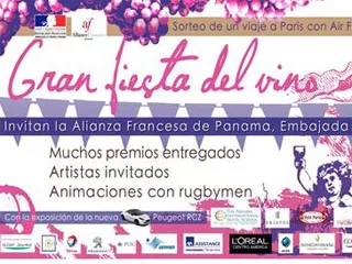 EVENTO Gran Fiesta de Vino en la Alianza Francesa