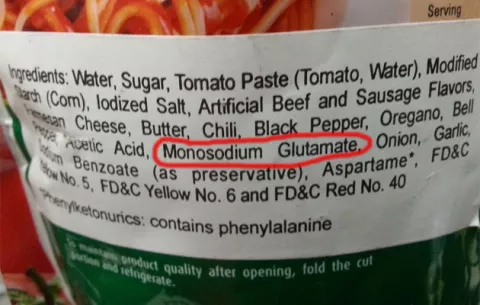 ¿Qué es el GMS y debo preocuparme que lo echen a mi comida?
