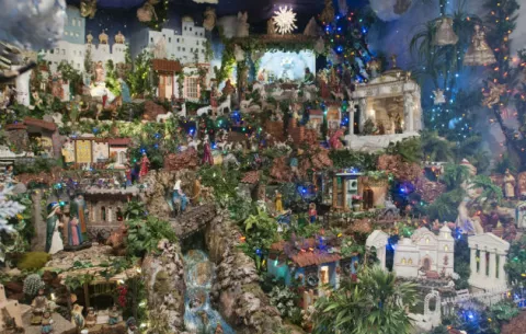 Roma anticipa la llegada de la Navidad con una muestra de belenes