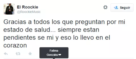 "El Roockie" se cae de la tarima 