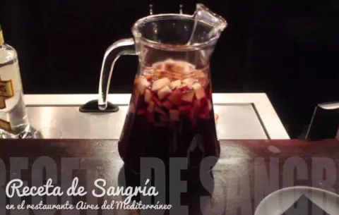 VIDEO Receta de sangría