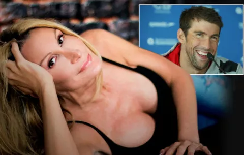 La 'novia' transexual de Michael Phelps