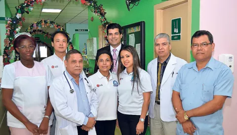 LG Electronics realiza donación al Nicolás A. Solano