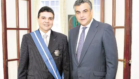 Coctel por condecoración diplomática