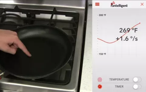 Pantelligent, el sartén inteligente que te cocina a la perfección