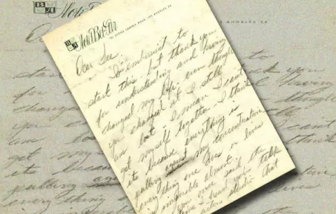 Subastadas las cartas de amor de Marilyn Monroe