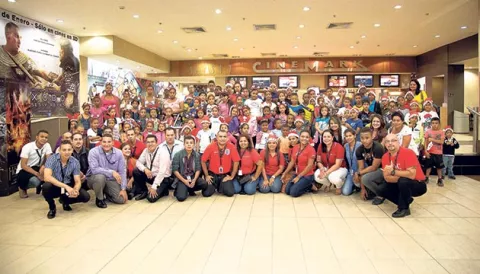BAC celebró Navidad con niños del MNG