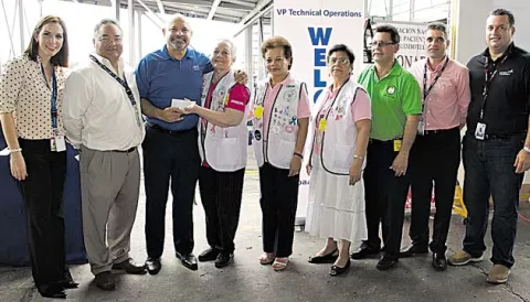Copa Airlines entrega donaciones a fundaciones