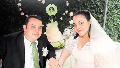 ¡Felicidades a los nuevos esposos!