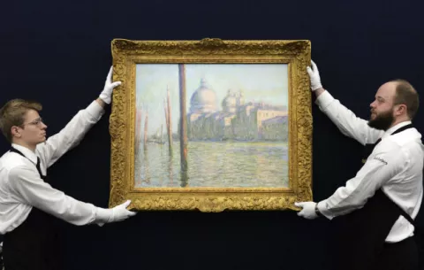 Monet y Matisse, estrellas de una puja de arte impresionista en Londres