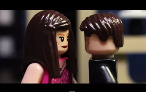 Recrean "50 sombras de Grey" versión Lego