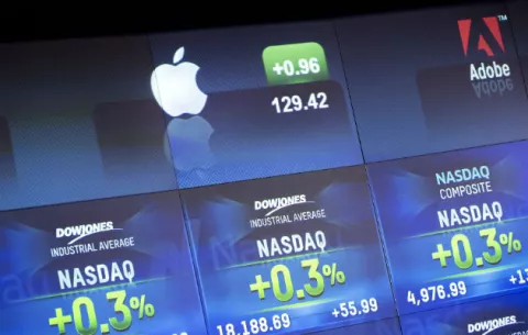Apple reemplazará a AT&T en el Dow Jones de Industriales