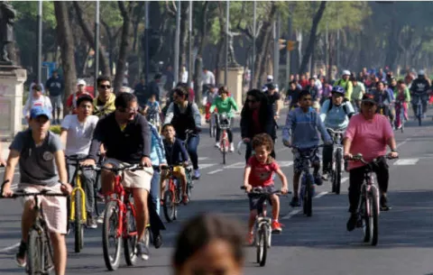 Celebran el Día Mundial de la Bicicleta