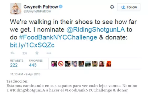 ¿Por qué Gwenyth Paltrow pide que no gastes más de $29 en comida?