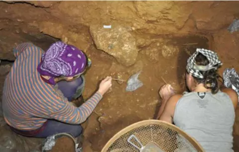 Hallan una mandíbula y un húmero de un niño neandertal en una cueva española