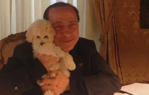 Berlusconi comparte su vida en Instagram