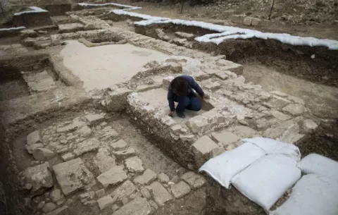 Descubren iglesia para cristianos que viajaban a Jerusalén hace 1.500 años