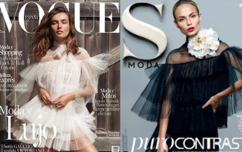 Valentino vuelve a firmar el vestido de la discordia