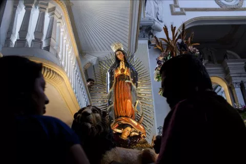 Falta bronce para la estatua gigante de la Virgen de Guadalupe en EE.UU.