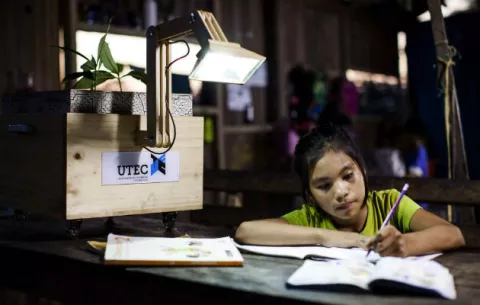  Las plantas iluminan la selva peruana